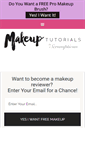 Mobile Screenshot of makeuptutorials.com